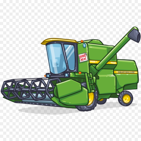 Комбайн John Deere векторный
