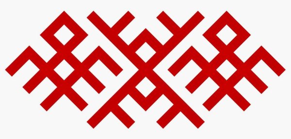 Мордовский орнамент Мокша