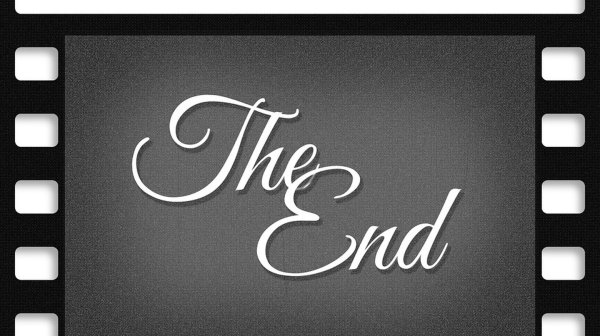 Надпись конец фильма