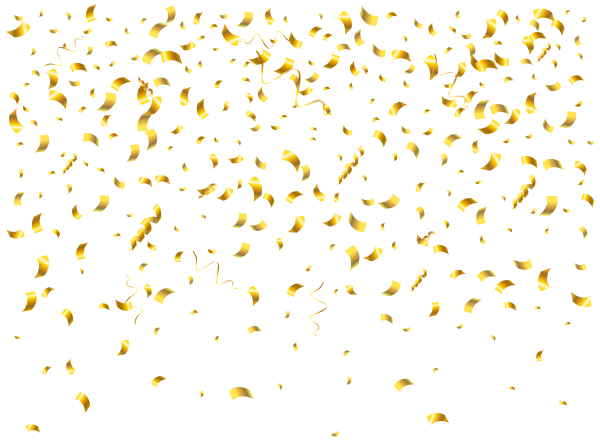 Золотое конфетти