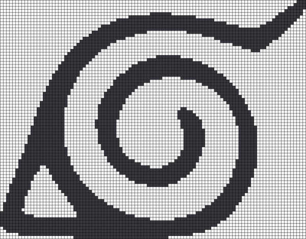 Знак Коноха из Наруто