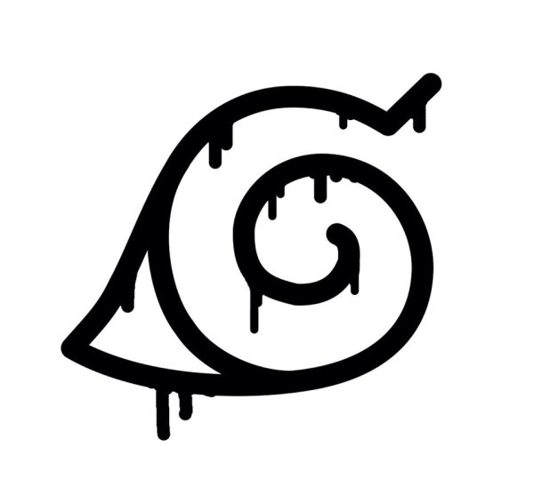 Коноха знак деревни скрытого листа