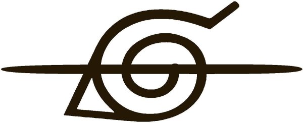 Наруто знак Конохи