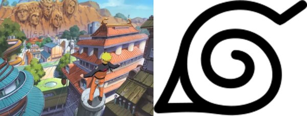 Наруто знак Конохи