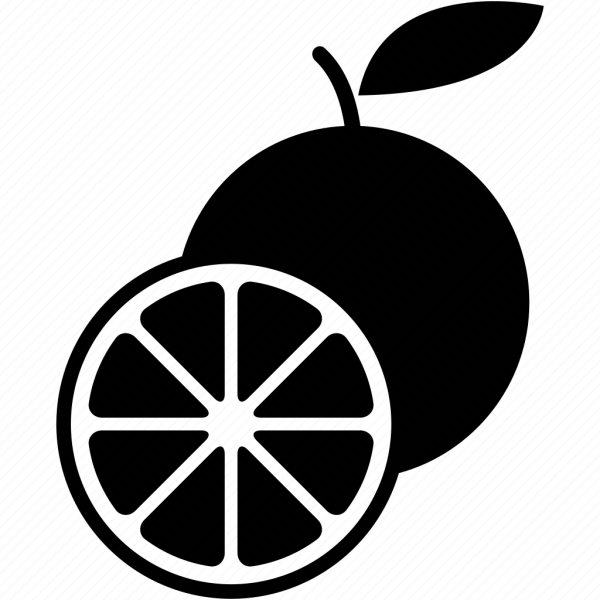 Апельсин иконка