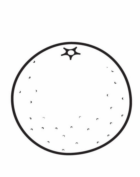 Раскраска для детейапельси