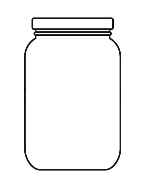 Трафарет банки