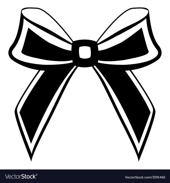 Бант на прозрачном фоне