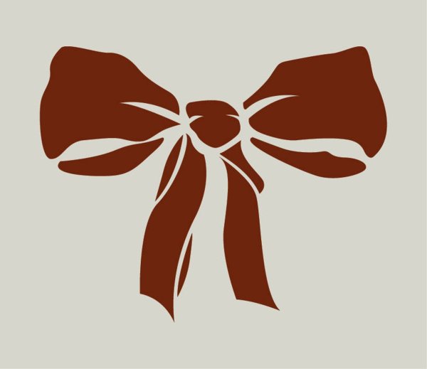 Бантик значок