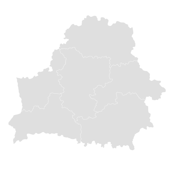 Беларусь на карте