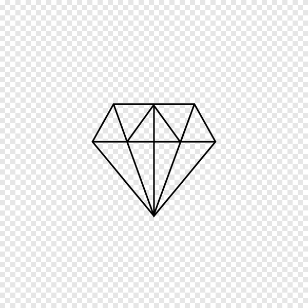 Алмаз контур
