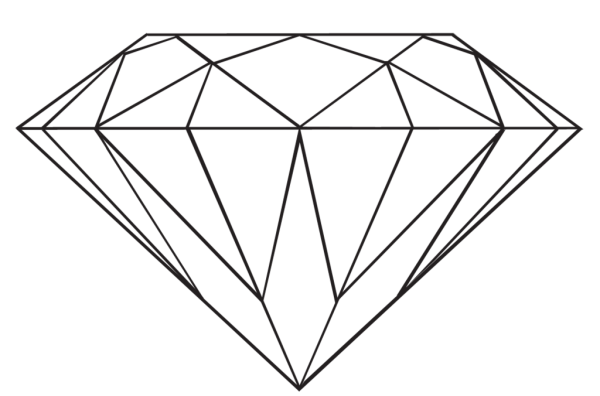 Алмаз контур