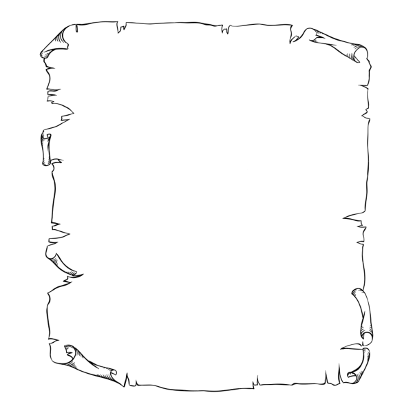 Порванный лист рисунок