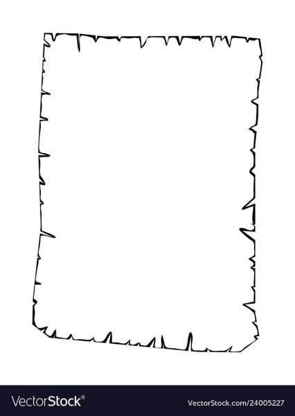 Пергамент силуэт