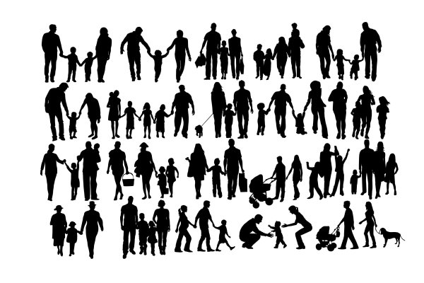 Силуэт человека