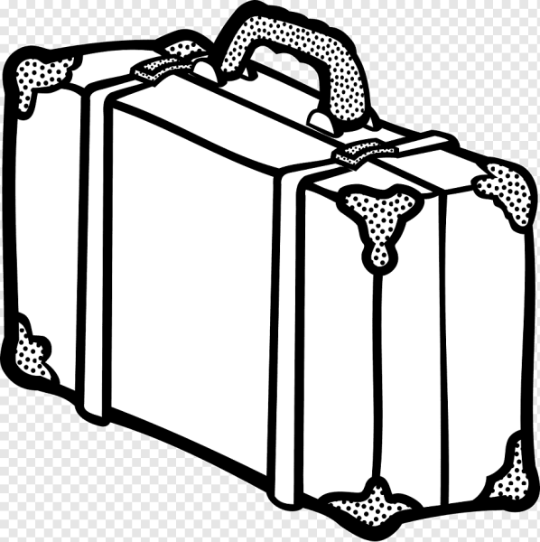 Чемодан раскраска