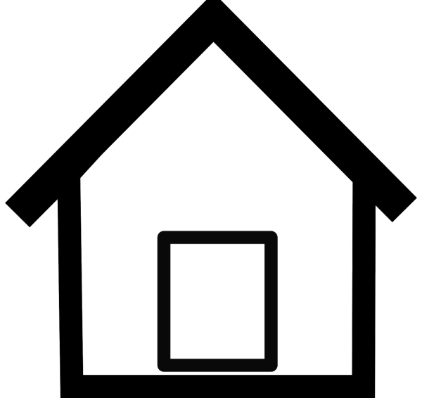 Домик контур