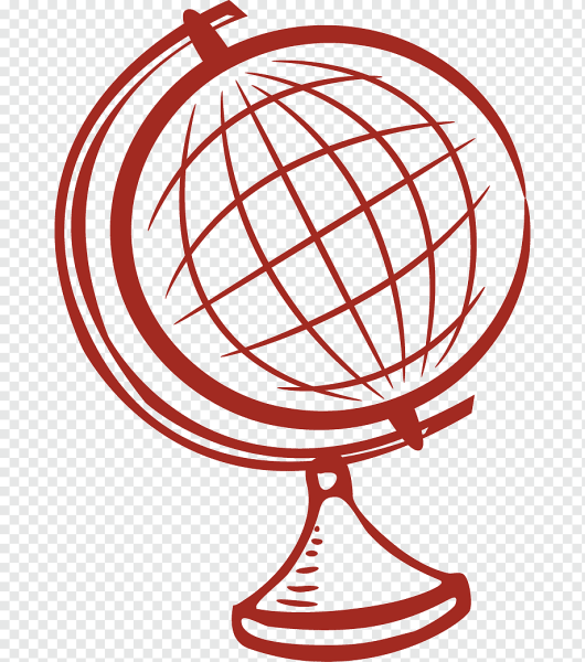 Векторное изображение глобуса