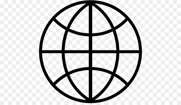 Векторное изображение глобуса