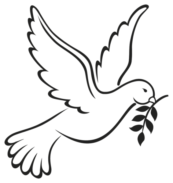 Голубь с веточкой