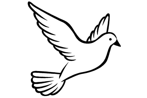 Белый голубь символ