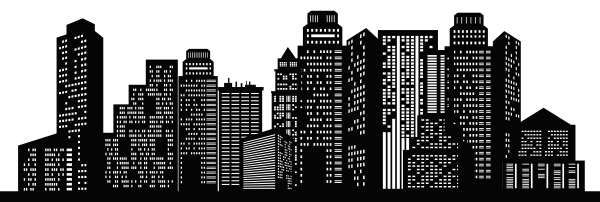 Ньюйрк небоскребы силует