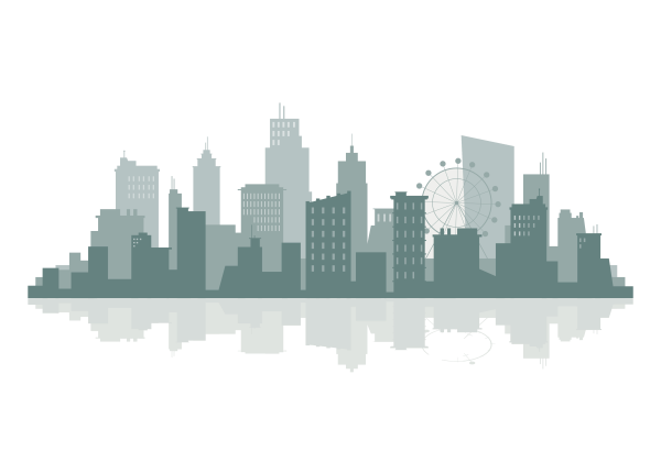 Очертания города