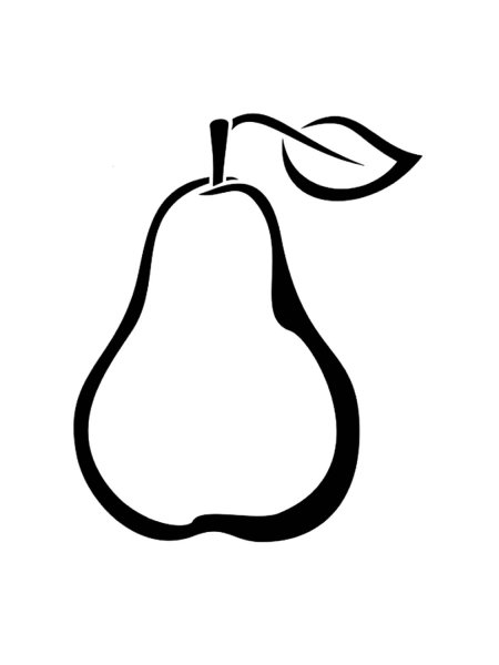 Аппликация груша