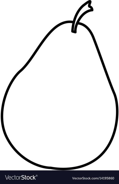 Груша контур