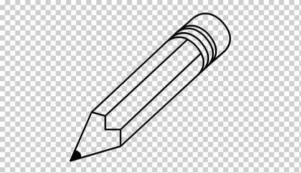 Контур карандаша для детей