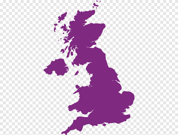 Силуэт Великобритании