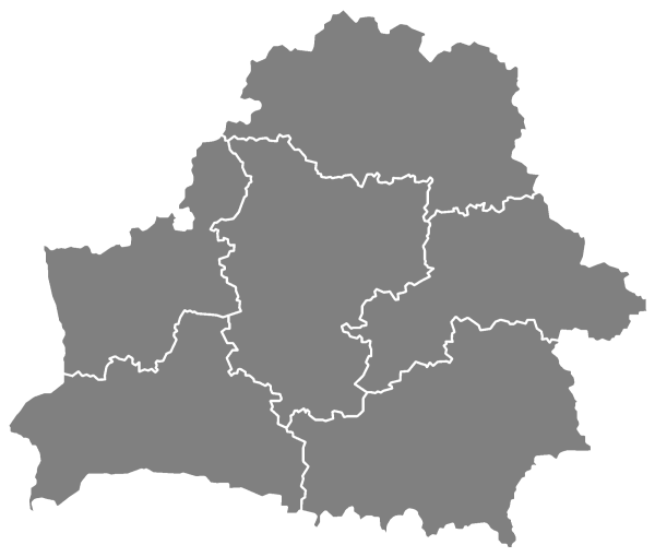 Карта Беларуси вектор