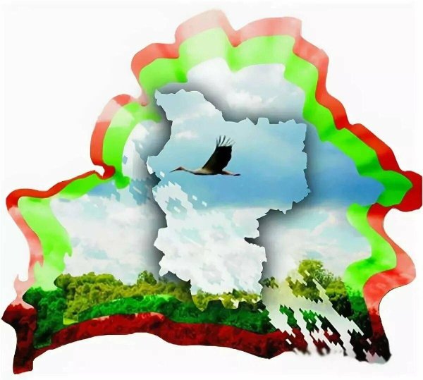 Беларусь на прозрачном фоне