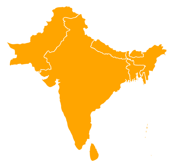 Контур полуострова Индостан