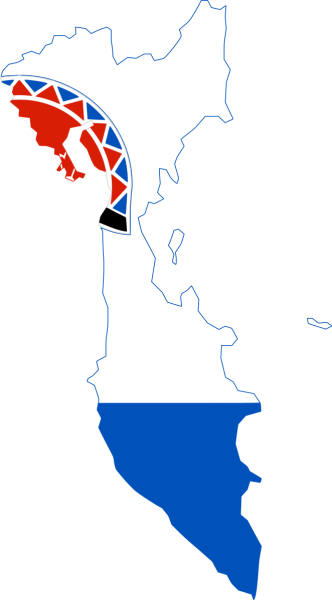 Камчатский край карта вектор