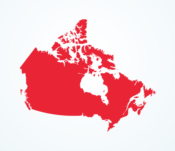 Географический контур Канады