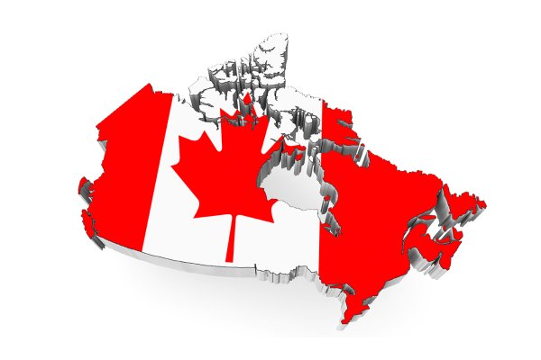 Канада очертания страны