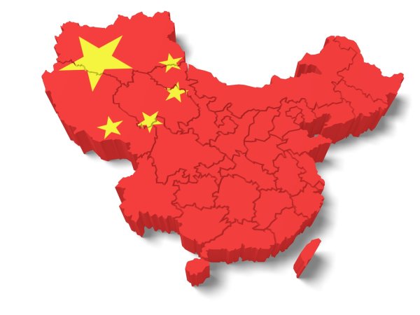 Китай карта 3d