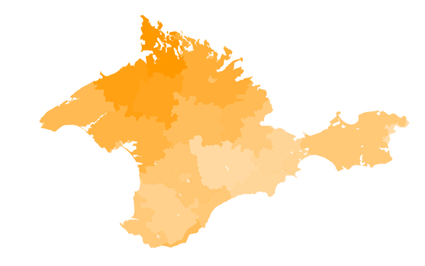 Крымский полуостров вектор