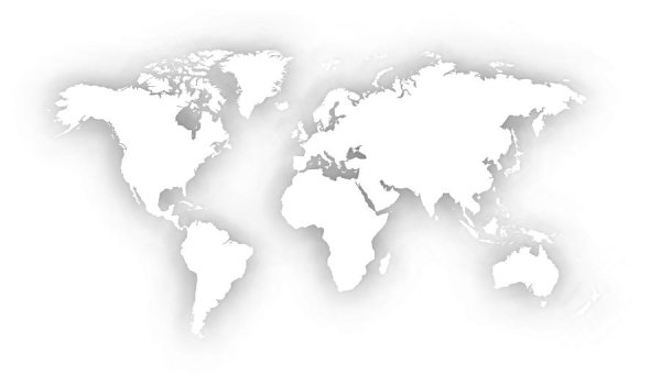 Карта мира на белом фоне