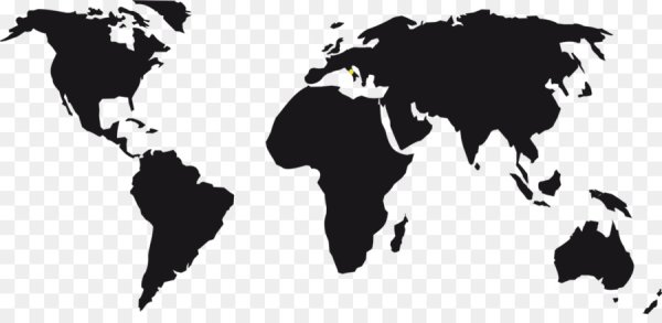 Силуэты материков