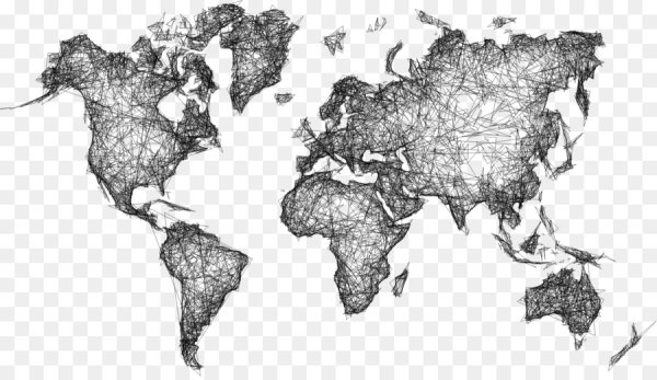 Графическая карта мира