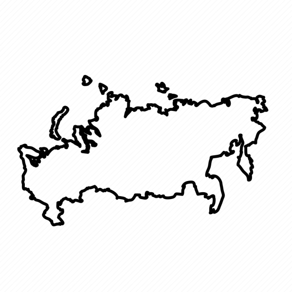 Карта России иконка