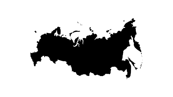 Карта России вектор