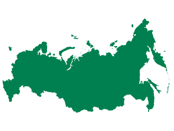 Очертания России