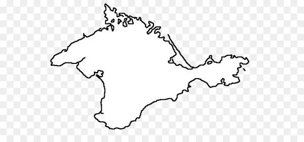 Крым очертания полуострова