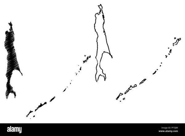 Остров Сахалин вектор