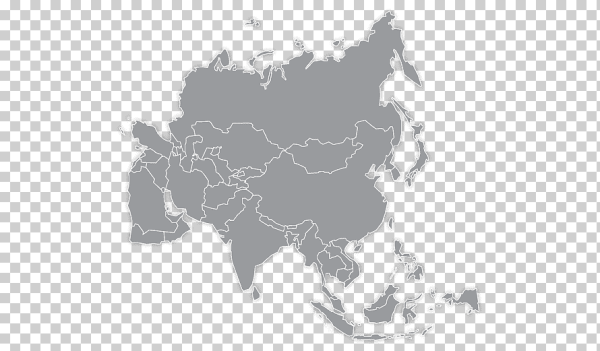 Азия очертания