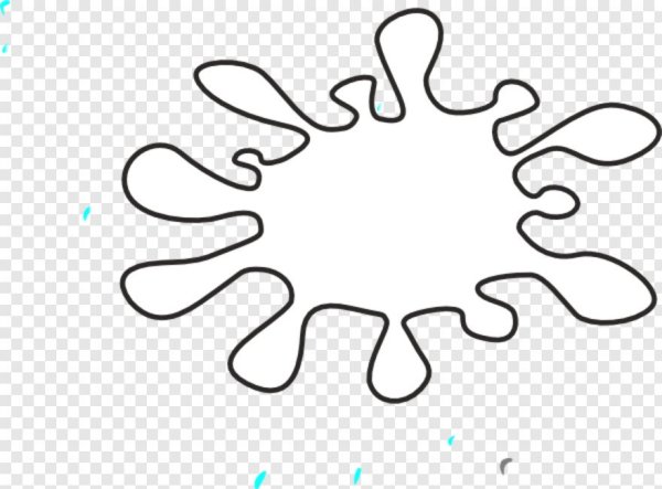 Кляксы очертания