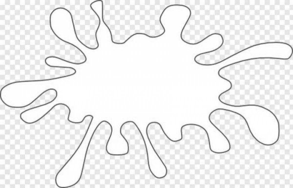 Кляксы очертания